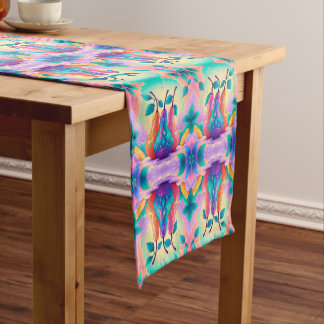Colourful pear short table runner
