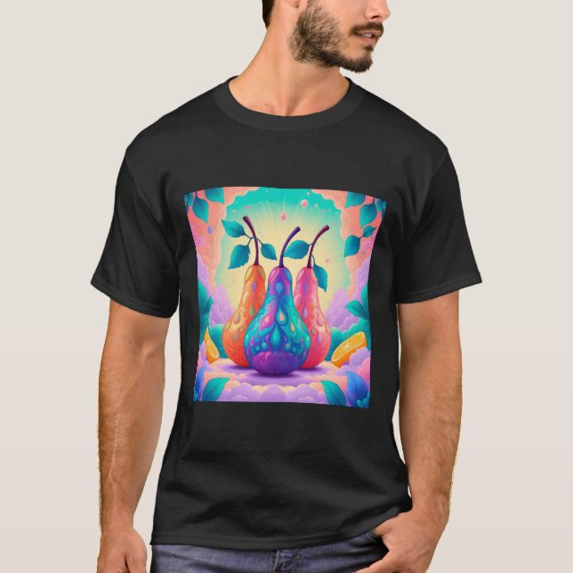 Colourful pear T-Shirt (Front)