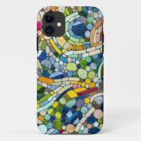 Colourful Pebbles Mosaic Art