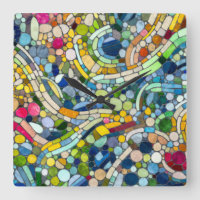 Colourful Pebbles Mosaic Art