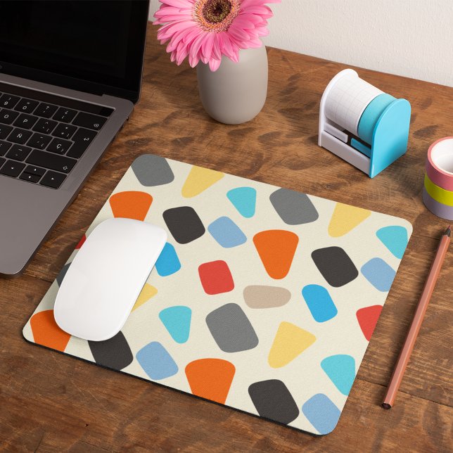 Colourful Pebbles Mouse Mat (mouse pads for laptop and desktop at your workspace best online shop.)