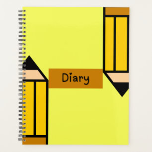 Colourful Pencil Kids Diary Planner