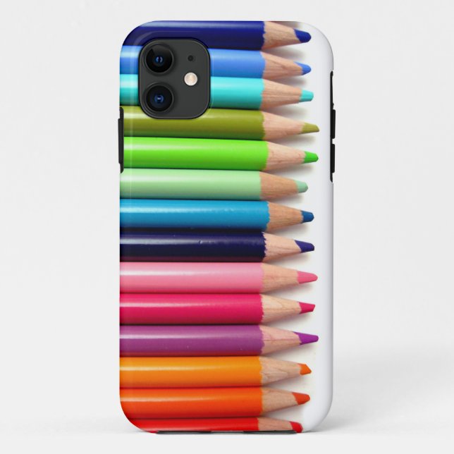 Colourful pencils Case-Mate iPhone case (Back)