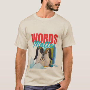 Colourful Penguin Family Love T-Shirt