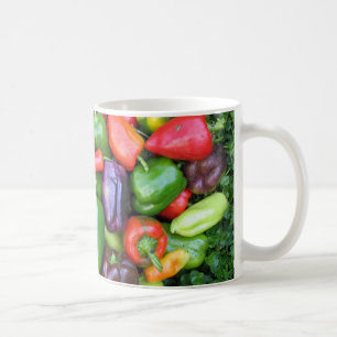 Colourful Peppers Coffee Mug