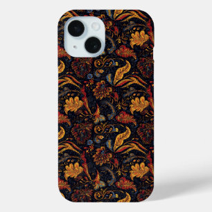 Colourful Persian Floral Pattern iPhone 15 Case