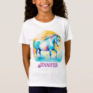 Colourful Personaized Spirit Pony 14 Kid's T-Shirt