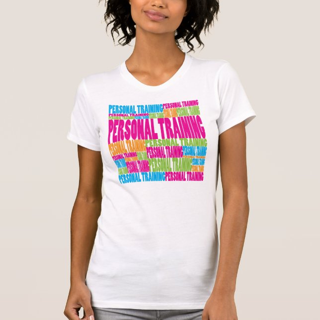Colourful Personal Training T-Shirt (Front)