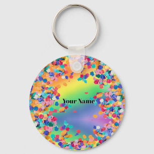 colourful personalise picture HP Laptop Skin Key Ring