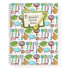Colourful Personalised Recipe Book