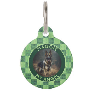 Colourful Pet Themed Gift Tribal Print Tag