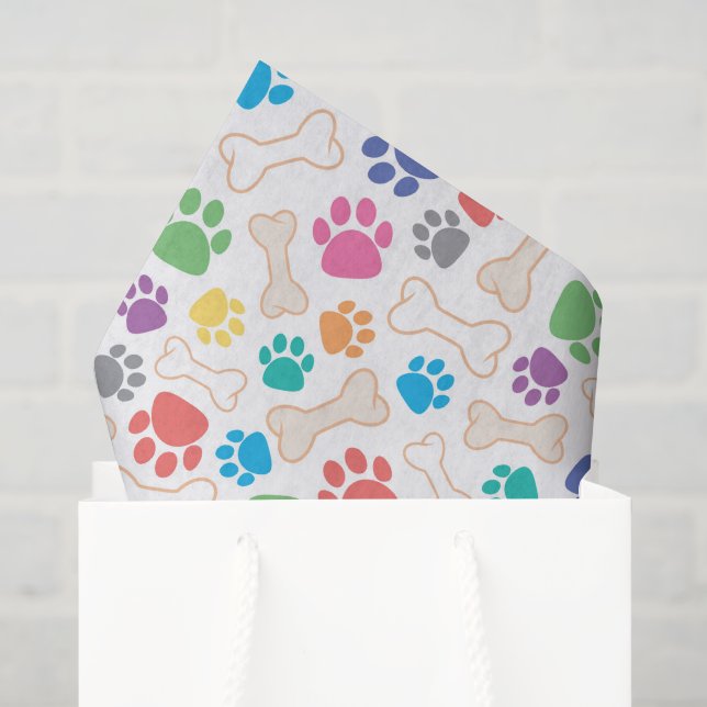 Colourful Pet  Tissue Paper (Gift Bag)