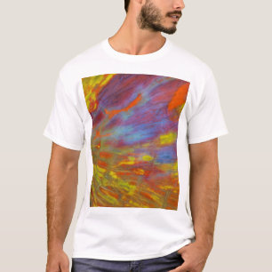 Colourful Petrified Wood close-up T-Shirt
