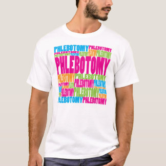 Colourful Phlebotomy T-Shirt