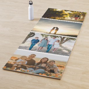 Colourful Photo Collage Yoga Mat