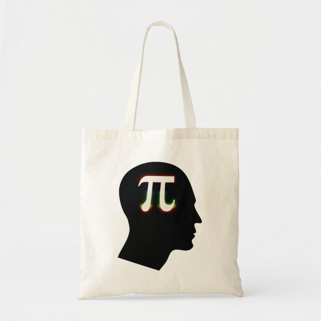 Colourful Pi Mind - math Bag (Front)