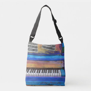 Colourful Piano Crossbody Bag