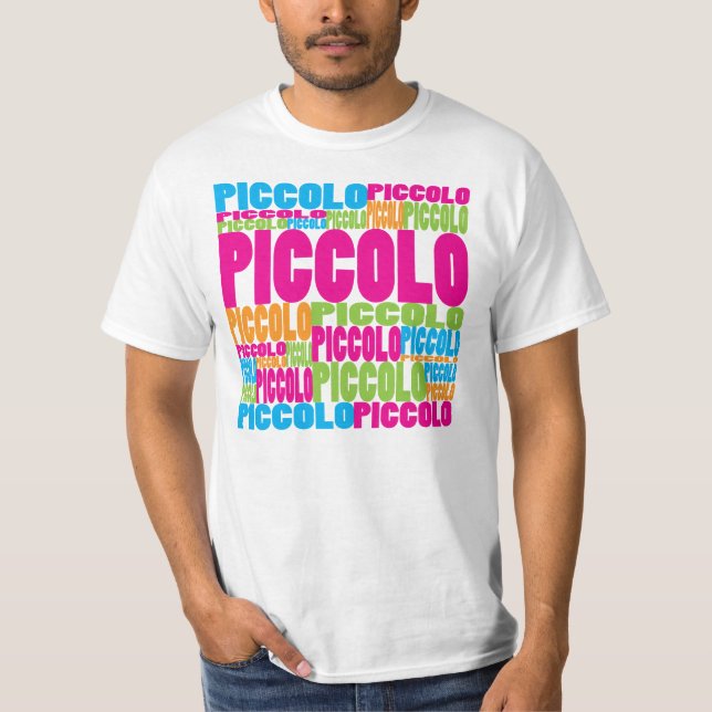 Colourful Piccolo T-Shirt (Front)