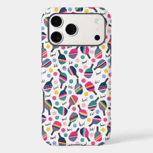 Colourful Pickleball Pattern