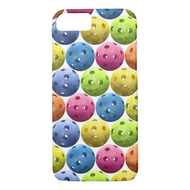 Colourful PickleBalls Case-Mate iPhone Case (Back)