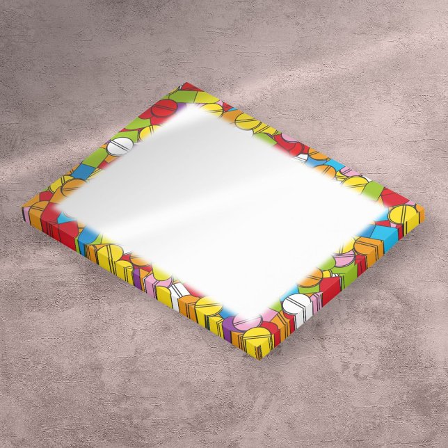 Colourful Pills Medical Doctor Nurse Pharmacy Post-it Notes (Colorful Pills Medical Doctor Nurse Pharmacy Post-it Notes)