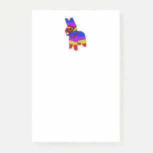 Colourful Piñata Cartoon for a Fiesta in Mexico Post-it Notes