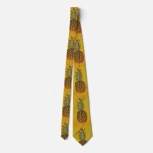 Colourful Pineapple Closeup TIE