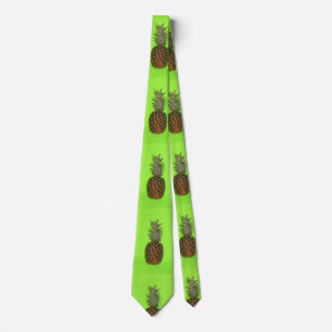 Colourful Pineapple Closeup TIE