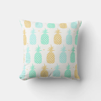 Colourful Pineapple Pattern Throw Pillow