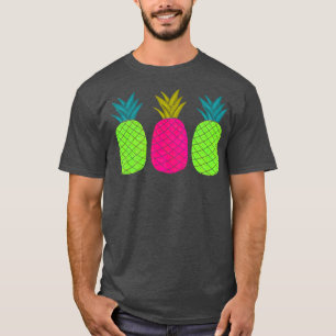 colourful pineapple T-Shirt