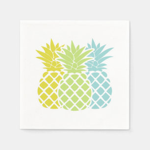 Colourful Pineapples Napkin