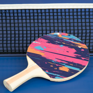 Colourful Ping Pong Paddle