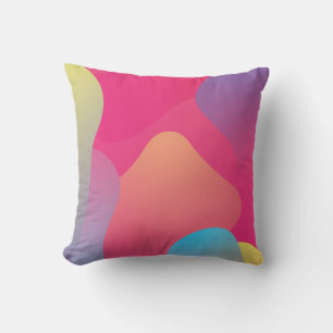 Colourful Pink Gradient Cushion