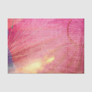 Colourful Pink Hot Air Balloon Tissue Paper