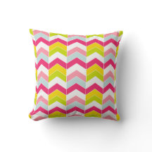 Colourful Pink ZigZag Chevron Pattern