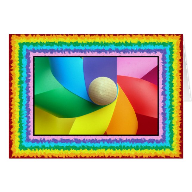 Colourful Pinwheel (Front Horizontal)