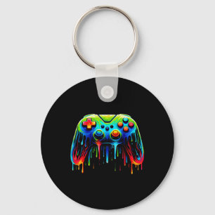 Colourful Pion For Gaming Gamer Graphic Design 3  Key Ring