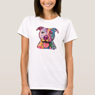 Colourful Pitbull T-Shirt
