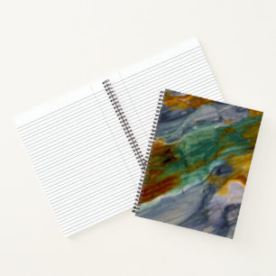 Colourful Piute Jasper Notebook