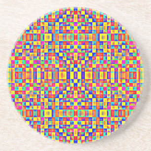 Colourful Pixels Coaster