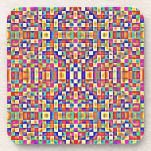 Colourful Pixels Coaster