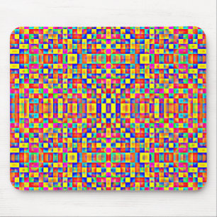 Colourful Pixels Mouse Mat