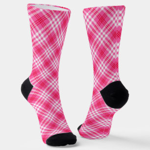 Colourful Plaid Pattern Socks