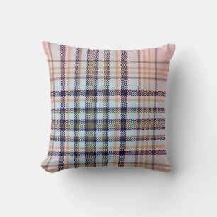 Colourful Plaid textured seamless patternabstract, Cushion