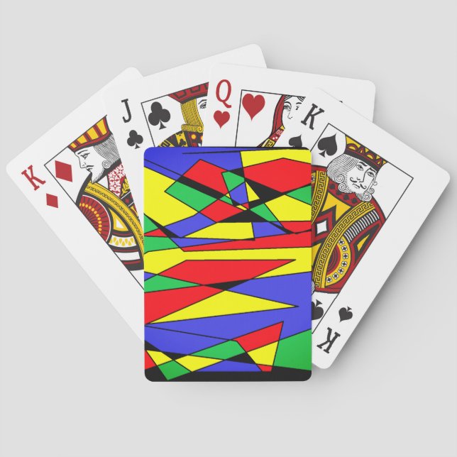 Colourful Playing Cards (Back)
