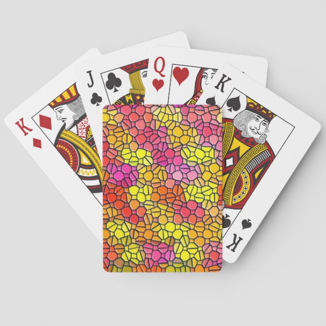 Colourful Playing Cards (Back)