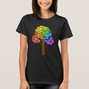 Colourful Polka Dot Tree International Dot Day Tea T-Shirt