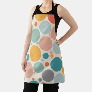 Colourful Polka Dots Apron