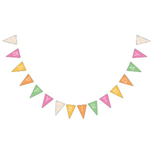 Colourful Polka Dots Bunting
