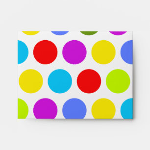 Colourful Polka Dots Envelopes